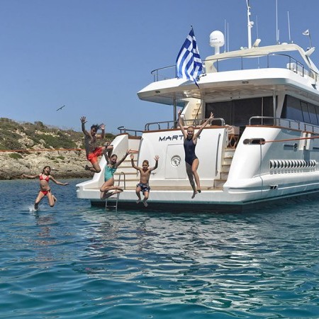 Martina yacht charter Greece