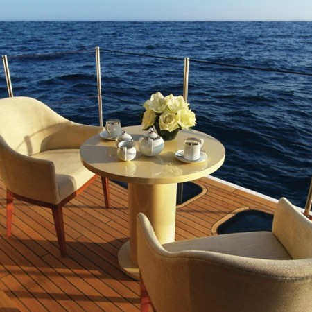 yacht balcony