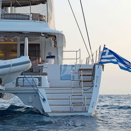 catamaran yacht Greece