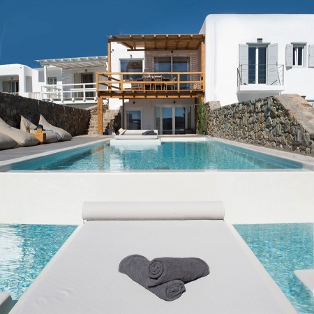 Mykonos Villa for rent at Elia