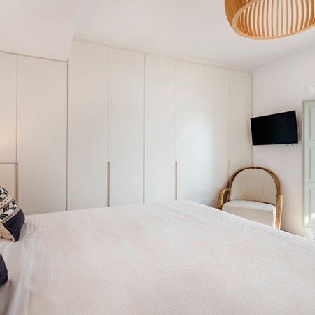 double bedroom at Villa Bonheur