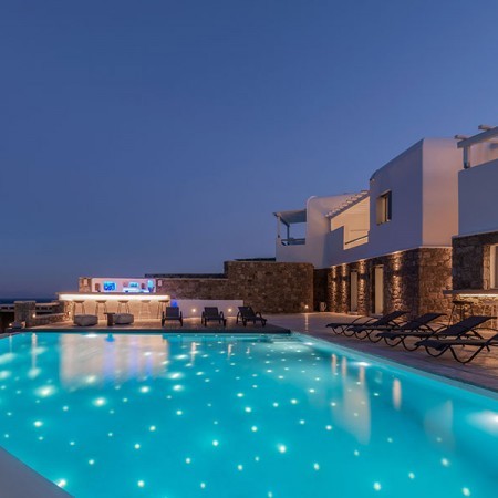 8 bedroom villa for rent in Mykonos