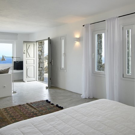 double bedroom sea view