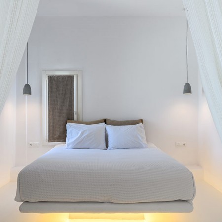 double bedroom of villa Linne