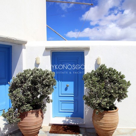 stay at a windmill in Mykonos