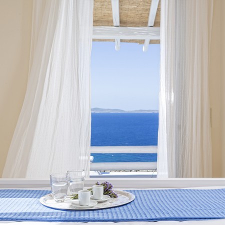 Aegean View Villa double bedroom
