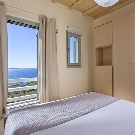 sea view from the bed