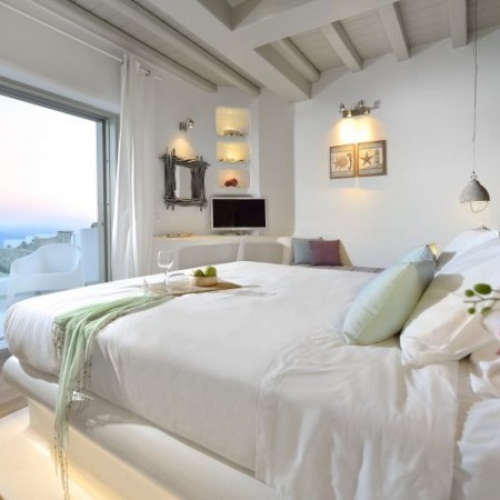 master bedroom with sea view