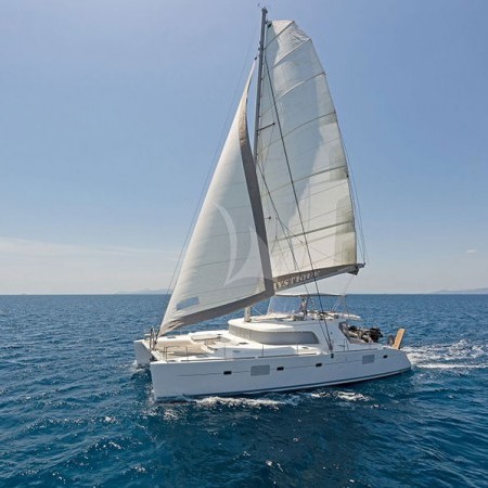 lagoon 500 sailing yacht Greece