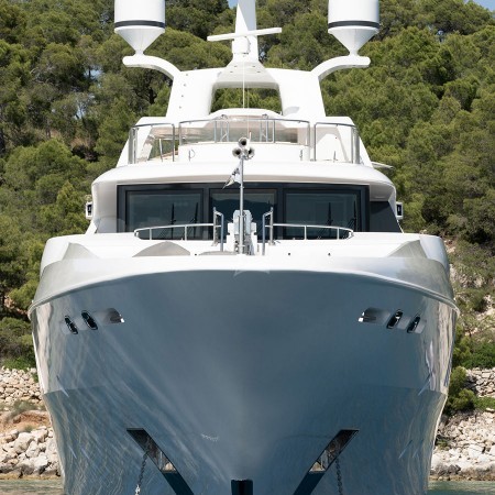 o'mathilde yacht charter front view
