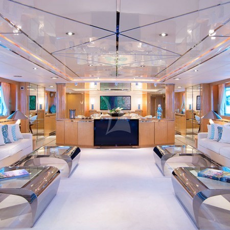o Natalia yacht living area