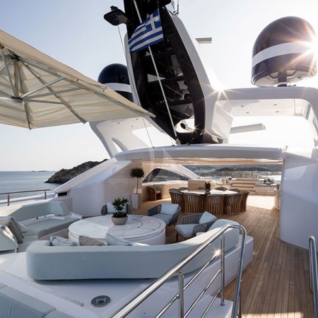 O'pari mega yacht Greece