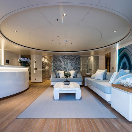 amazing interior and exterior of the yacht