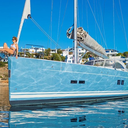Pharia sailing yacht Greece