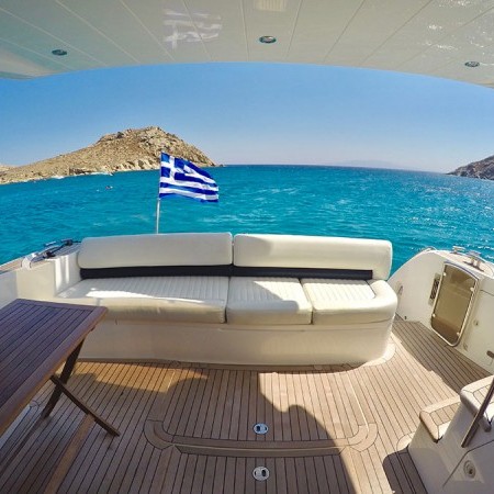 rent a yacht boat Mykonos