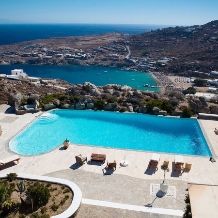 super paradise villa for rent Mykonos