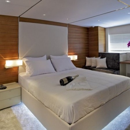 Tropicana luxury yacht cabin