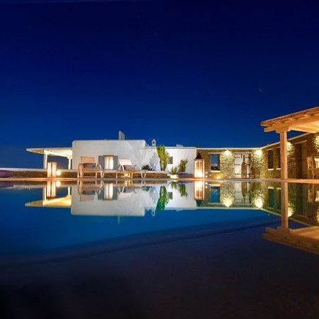 villa for rent super paradise Mykonos