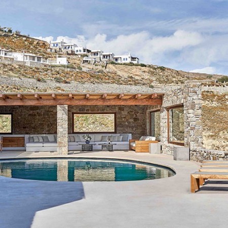 Mykonos villa Fuga at Panormos