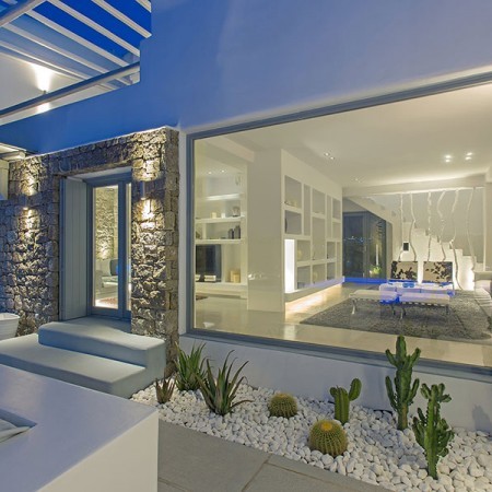 newly built villa for rent in Mykonos