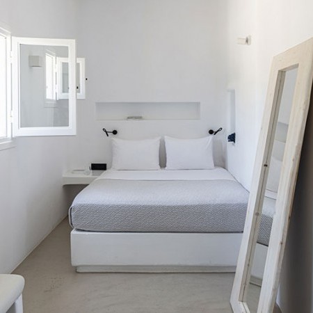 double bedroom at villa Lea Mykonos