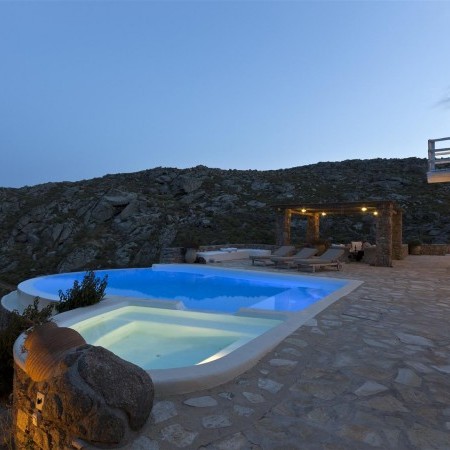 casa bedrock night pool