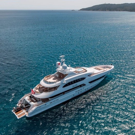 Asya superyacht - Heesen yacht charter