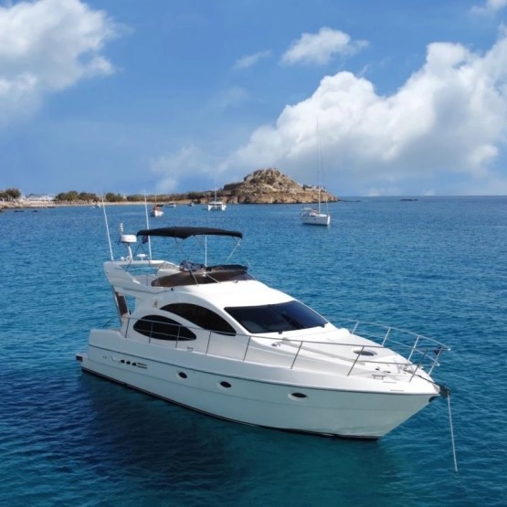 azimut 43 flybridge mykonos