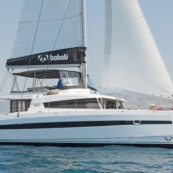 BABALU Bali 5.4 | Crewed Catamaran Charters Greece