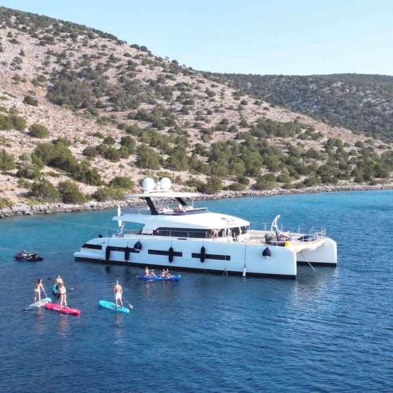 Crazy Horse catamaran Greece