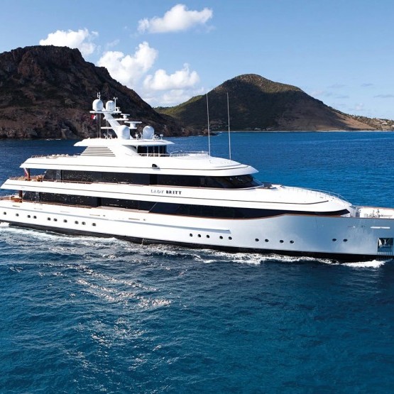 LADY BRITT Yacht 63m Feadship Charter