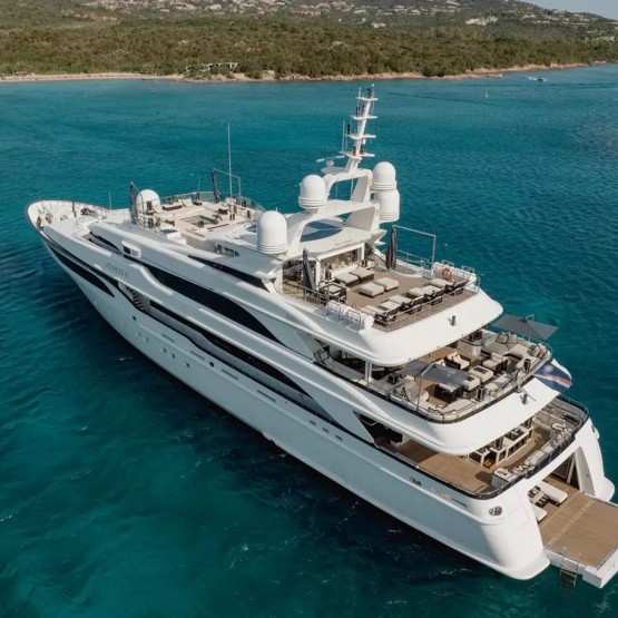 lioness v yacht aerial view