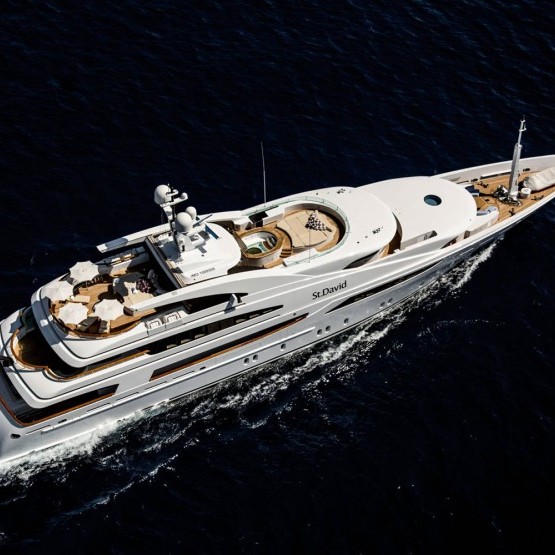 ST DAVID Superyacht | 60 m Benetti Yacht Charter